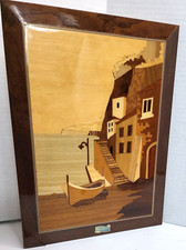Italia Napoli quadro legno