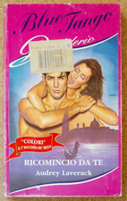 LIBRO Romanzo RICOMINCIO DA TE Audrey Laverack 1997 Le Onde Blue Tango Desiderio