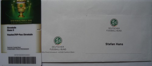 Voucher vip pass finale - finale, dfb