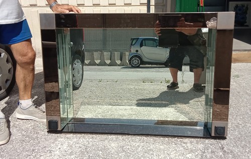Grande specchio vintage vetro - specchio,