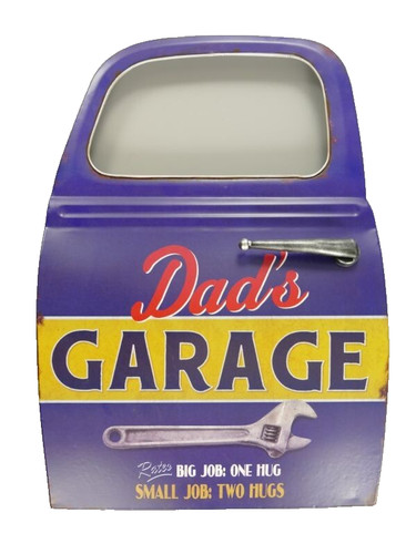 Targa latta papà - targa, garage