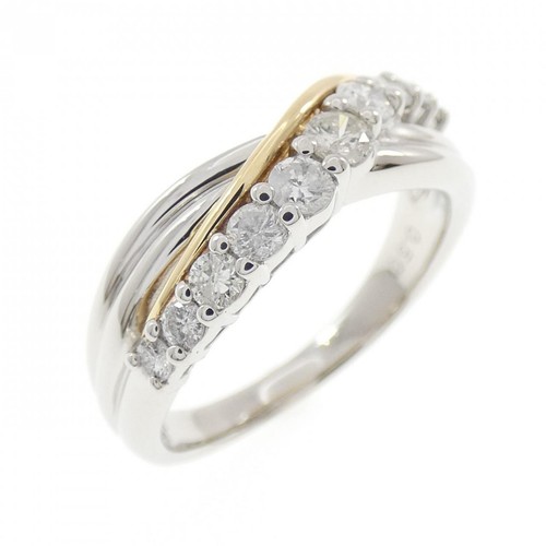 Autentico anello con diamanti