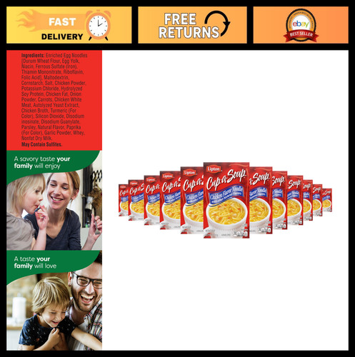 Instant chicken noodle soup - instant,