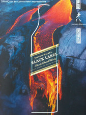 Pubblicità Advertising Werbung Italian Clipping 2019 JOHNNIE WALKER BLACK LABEL.