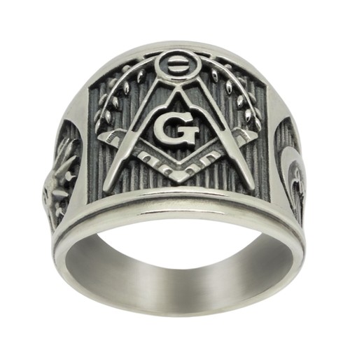 Anello massonico quadrato