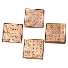 25 mini francobolli