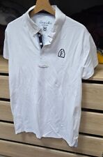 POLO DA CONCORSO EQUITAZIONE BIANCA MARCA EURO STAR UOMO TAGLIA L