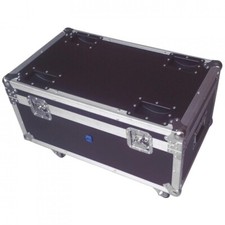 ✔️ FLIGHT CASE RUOTE STAZIONE DI RICARICA PER PAR A BATTERIA. CON RUOTE