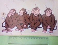 Adesivo Vespa Vintage anni '80