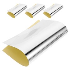  4 Pezzi Adesivo Autoadesivo Specchio Peeling and Stick Facile Applicazione Fai da Te