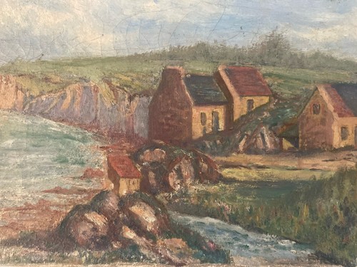 Bellissimo pittura paesaggio - pittura,