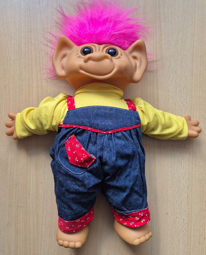 Vintage uneeda girl troll doll - vintage,
