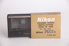 Nikon FM3a Schermo di Messa a Fuoco Tipo K3 Schermo Split SCATOLA