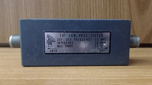 Filtro passa basso 55mhz - basso, 0-55mhz