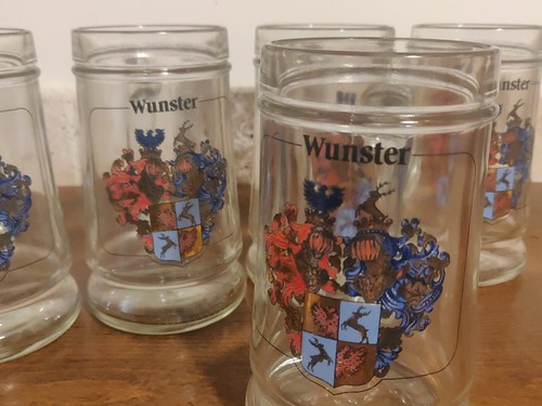 Boccali birra wunster vintage - boccali,
