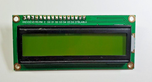 Modulo lcd scheda - +, controller
