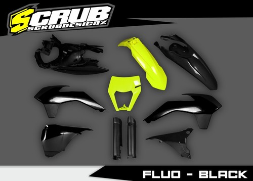 Kit plastiche restyle ktm 2014 - plastiche,