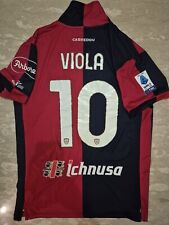 maglia calcio cagliari 2023 2024 viola 10 eye match issued worn