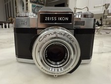 Zeiss Ikon Contaflex Super 10.1262 fotocamera reflex pellicola 35 mm Tessar 2.8/50