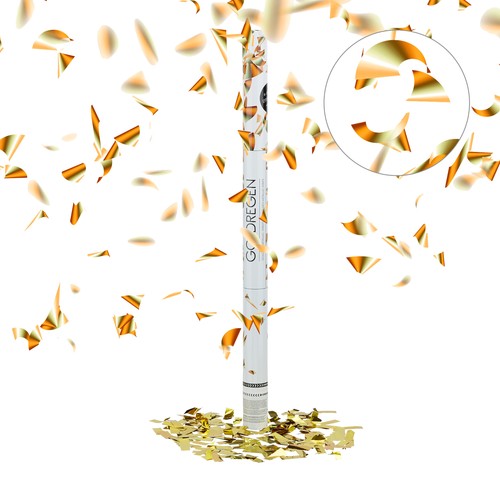 Cannone sparacoriandoli tubo - cannone,