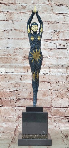 Bronzo egiziano ballerina - bronzo,