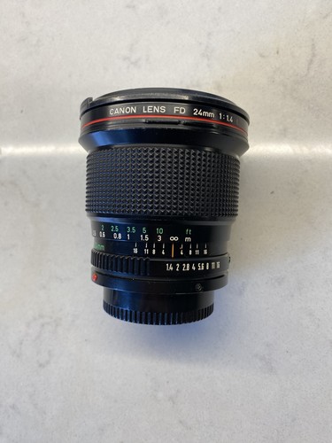 Canon 24mm l messa a - fd, f1.4