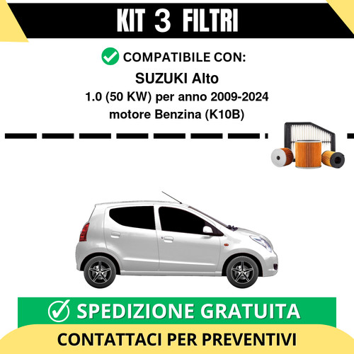 Kit filtri tagliando per - kit,