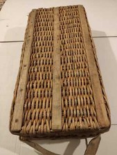 Cesta in vimini porta colombi ww1 ww2