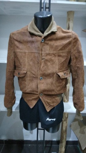 Giacca pelle usata uomo man - giacca,