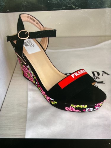 Sandali prada tessuto - prada,