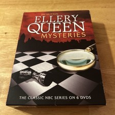 Ellery Queen Mysteries NBC (DVD, 2010, 6-Disc Set) Jim Hutton & David Wayne VG