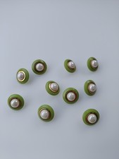 10 Pz Vecchi Bottoni Old