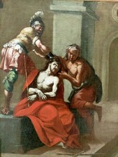 Dipinto Antico 700 Cristo