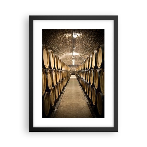 Poster 30x40cm botti vino - 30x40cm,