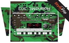 Roland MC-303 Groovebox | Verde Mimetico | Decalcomania Protettiva | Pelli StyleFlip