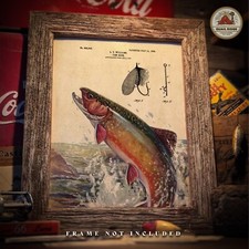 Esche pesca a mosca vintage