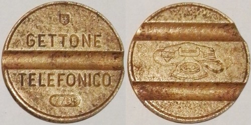 Gettone telefonico esm - gettone, 7705