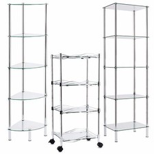 Scaffale in vetro scaffale