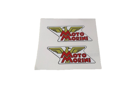 Coppia adesivi moto morini - moto,