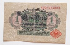 Banconota 1 Reichsmark 1914 Germania SPL
