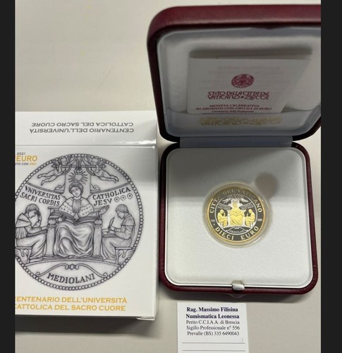 Vaticano euro oro e - vaticano, 10