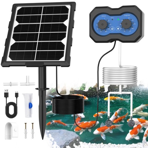Aeratore solare per laghetto