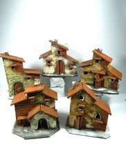 Casa Artigianale a scelta Cm 8/9/10/11h Casolare Case Scenografia per Presepe