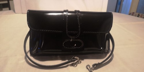Piccola borsa pochette vernice