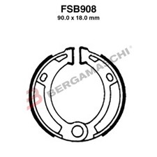 GANASCE CEPPI FRENO POSTERIORE