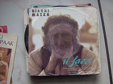 7" GIANNI MAZZA IL LAZZO MASOCHISTA 1991VINILE EX+  COVER USURATA COME DA FOTO