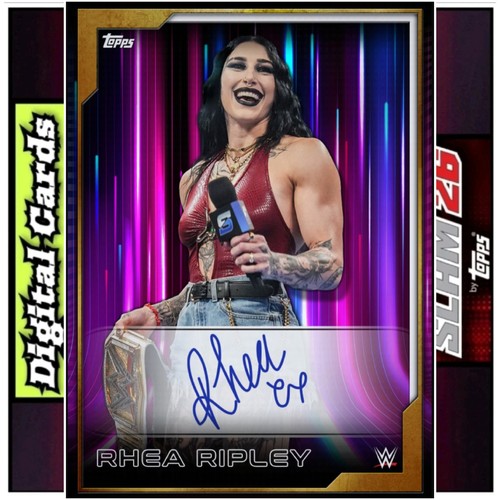 Topps wwe slam - slam, translucent
