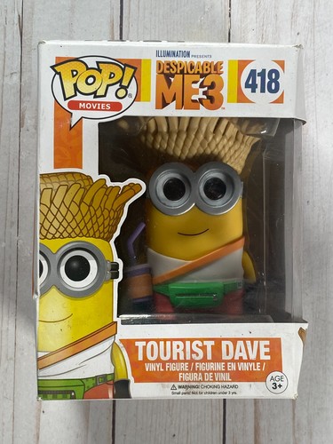 Funko pop tourist dave 418 - funko, pop!
