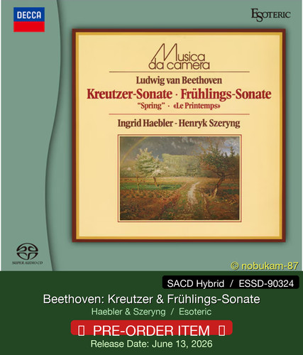 Esoteric essd 90324 beethoven - esoteric, essd-90324