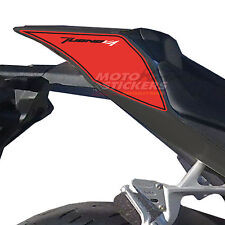 APRILIA TUONO V4  - Tabelle adesive portanumero posteriori rosse